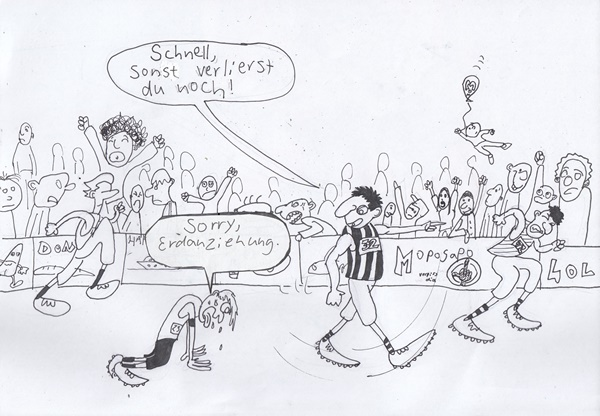 Cartoon: Erdanziehung 1
