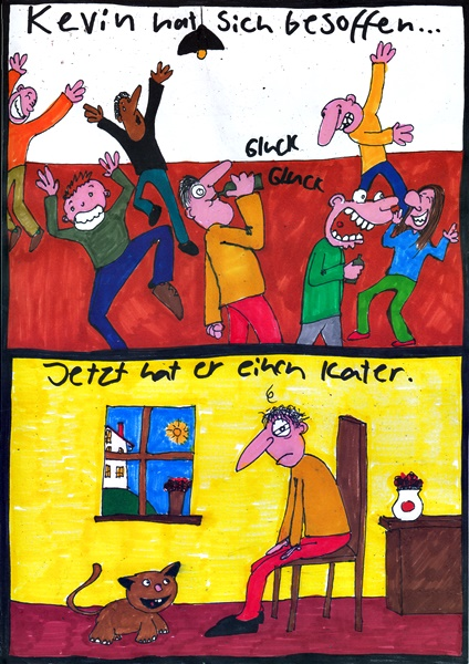 Cartoon: Selber Schuld 1