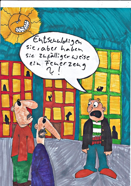 Cartoon: Die Bombe 1