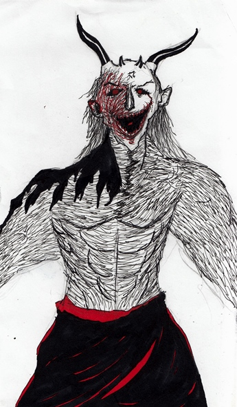 Concept Art / Character Design: Dämon 1