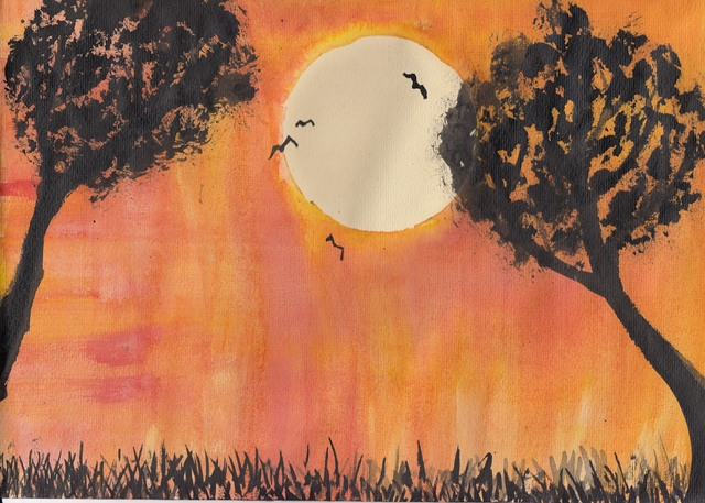 Concept Art / Character Design: Roter Himmel 1