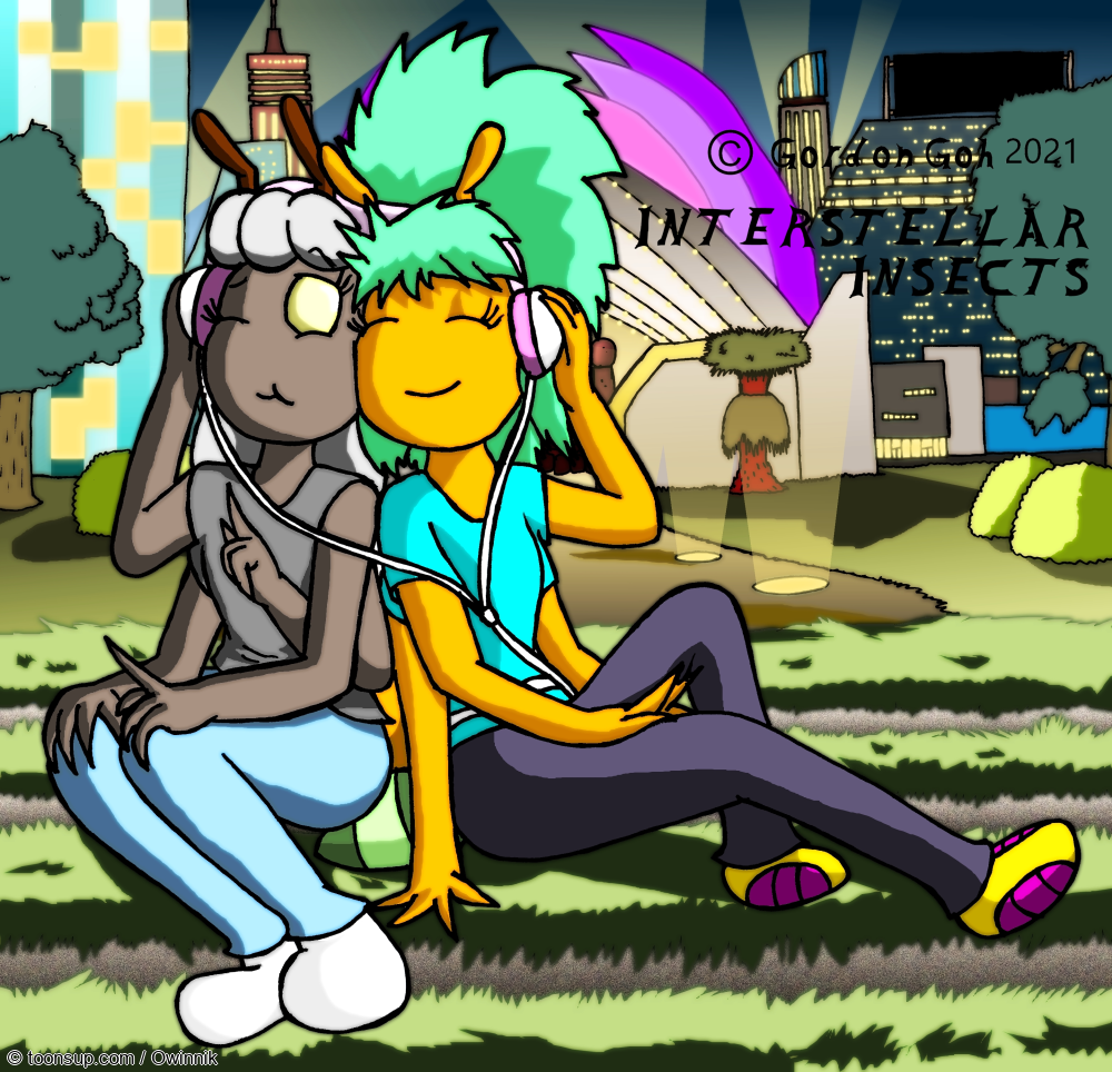 Concept Art / Character Design: BBBF Best Bug Buddies Forever 1