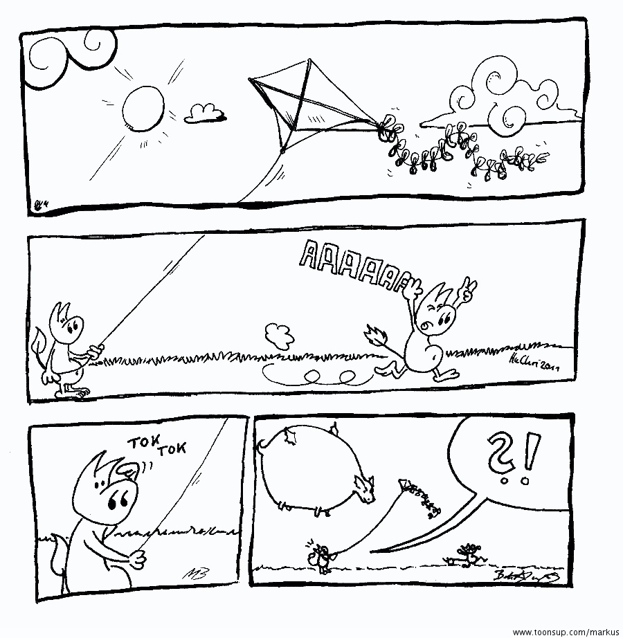 Comic: Drachenalarm 1