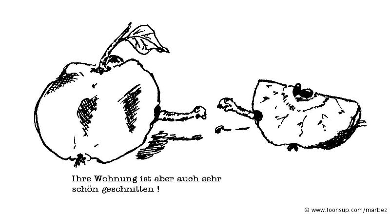 Cartoon: Schön geschnitten 1