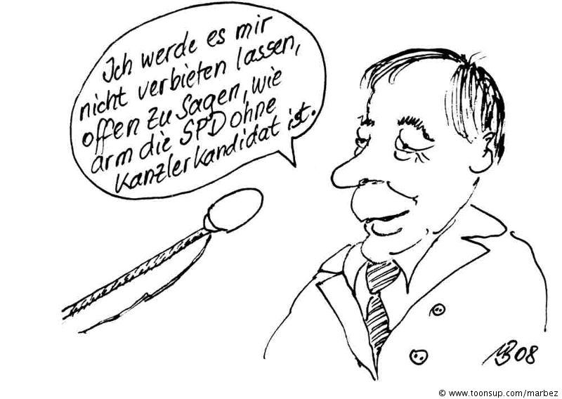 Cartoon: Arme SPD 1