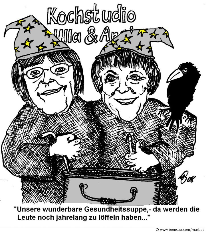 Cartoon: Gesundheitssuppe 1