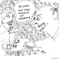Wir passen dental unheimlich gut zusammen...