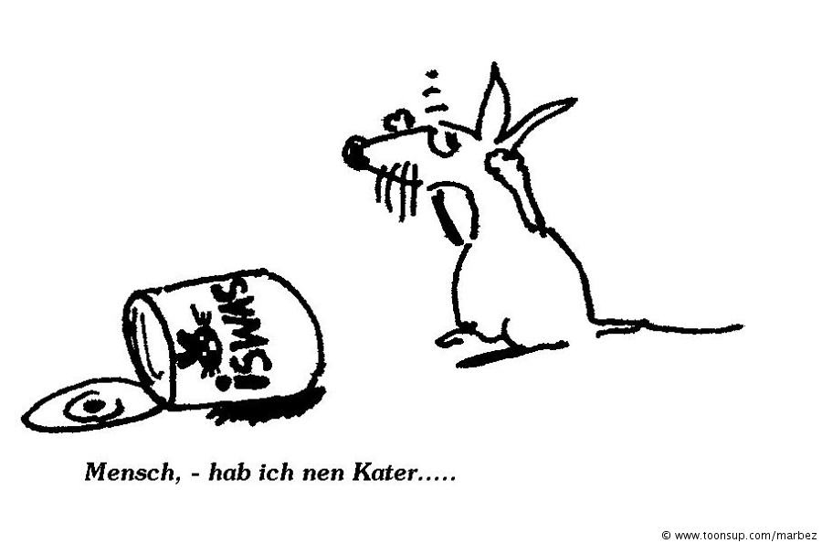Cartoon: Mensch hab ich nen' Kater 1