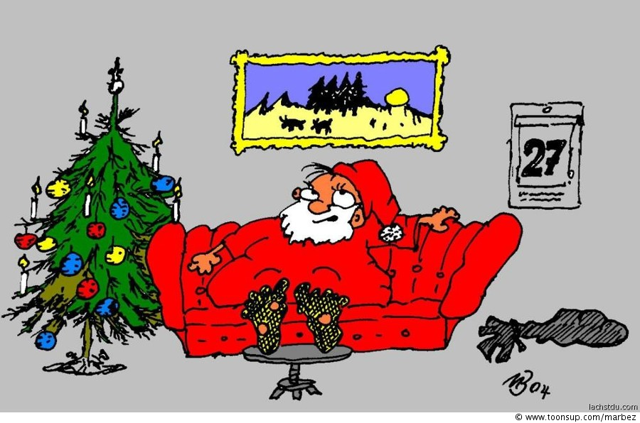Cartoon: After Christmas 1