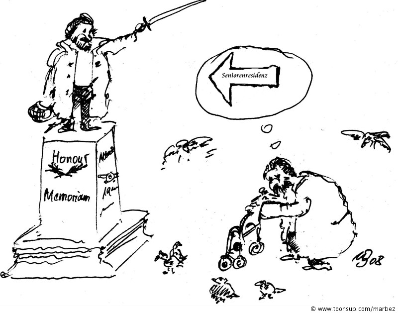 Cartoon: Seniorenresidenz 1