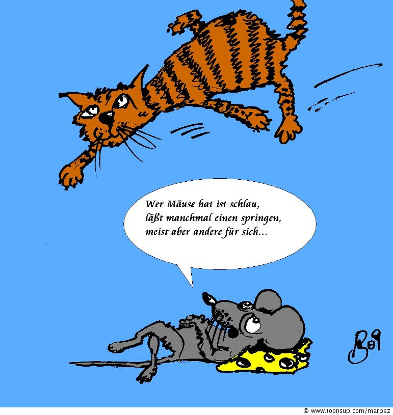 Cartoon: Springen lassen 1
