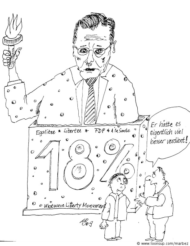 Cartoon: WesternWave Liberty Monument 1