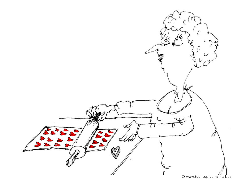 Cartoon: Liebevolles Backwerk 1