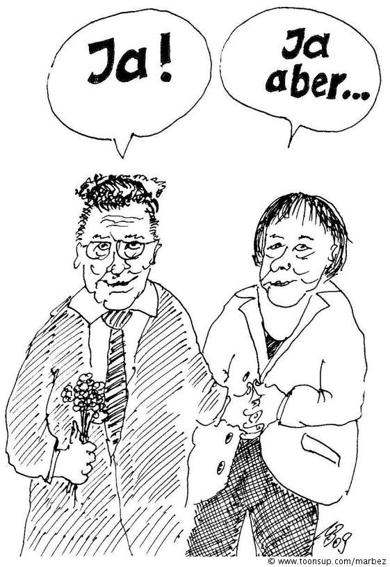 Cartoon: Hochzeit 1