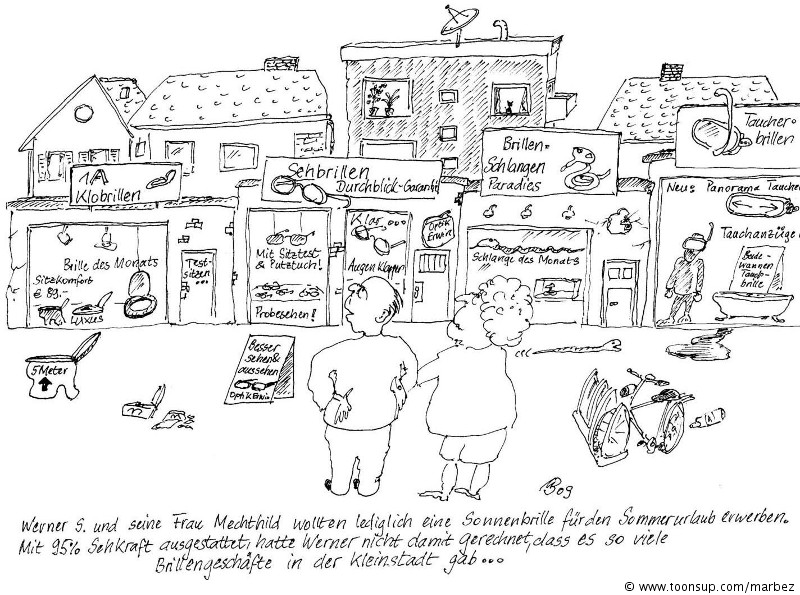 Cartoon: Die richtige Brille 1