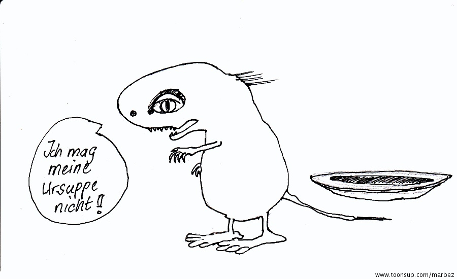 Cartoon: Ursuppe 1