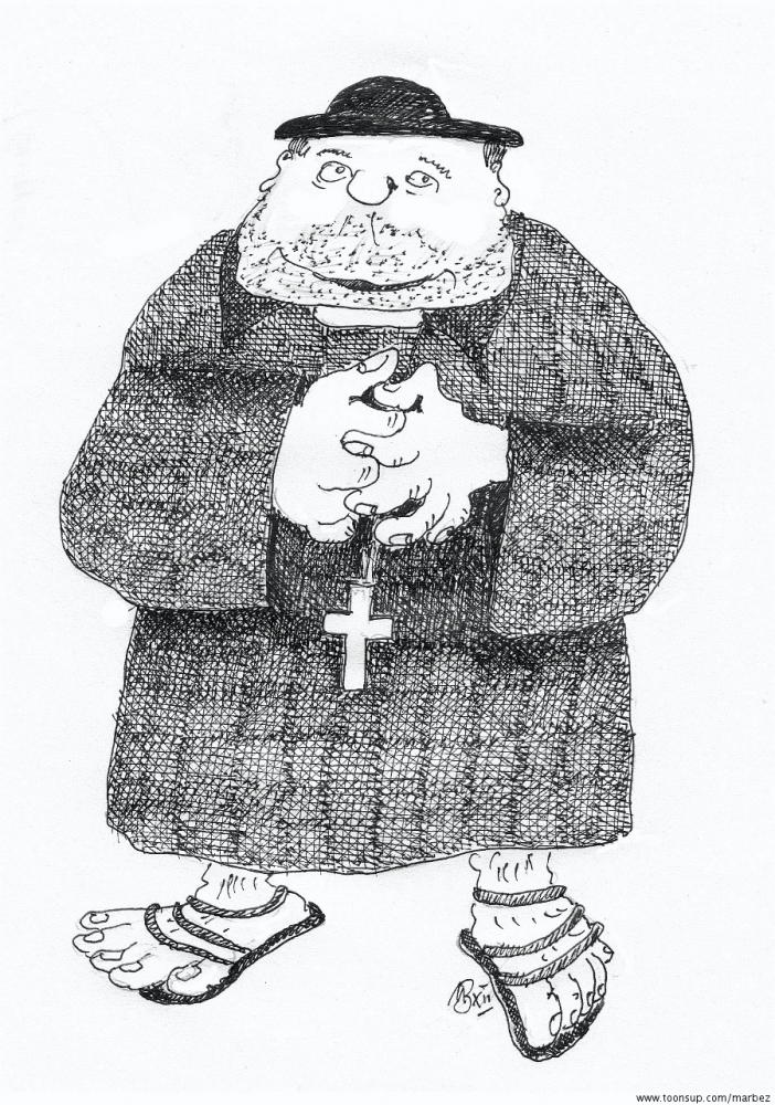 Cartoon: Pater Fischer 1
