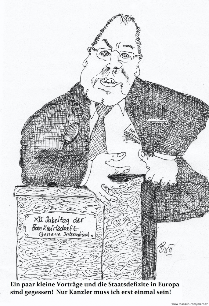 Cartoon: Steinbrücks Visionen 1