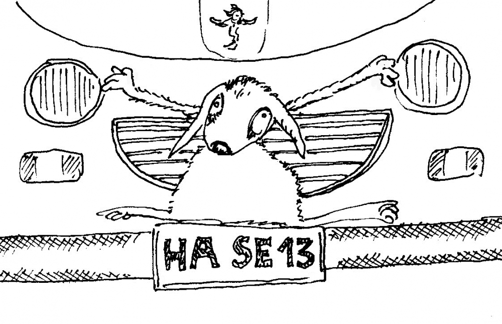 Cartoon: Osterverkehr 2013 1