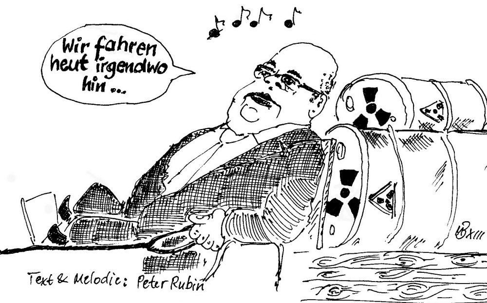 Cartoon: Heut fahrn wir irgendwo hin! 1