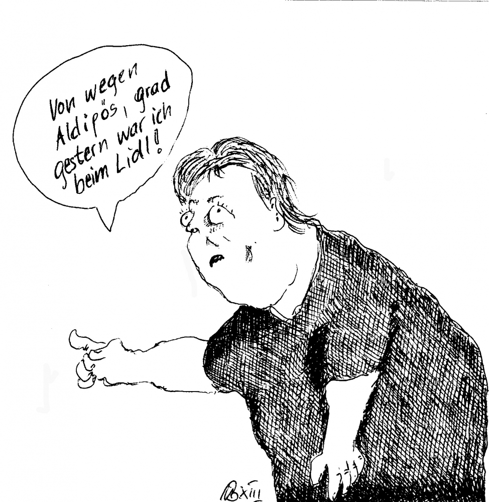 Cartoon: Aldipoes 1