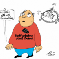 Kaffebohne statt Überwachungsdrohne!