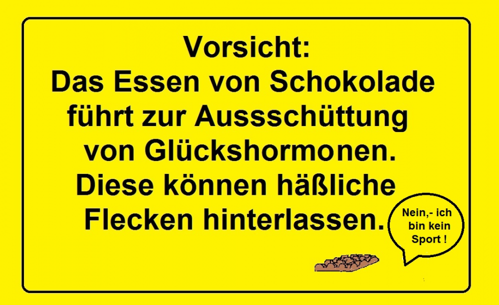 Cartoon: Vorsicht: Glückshormone! 1