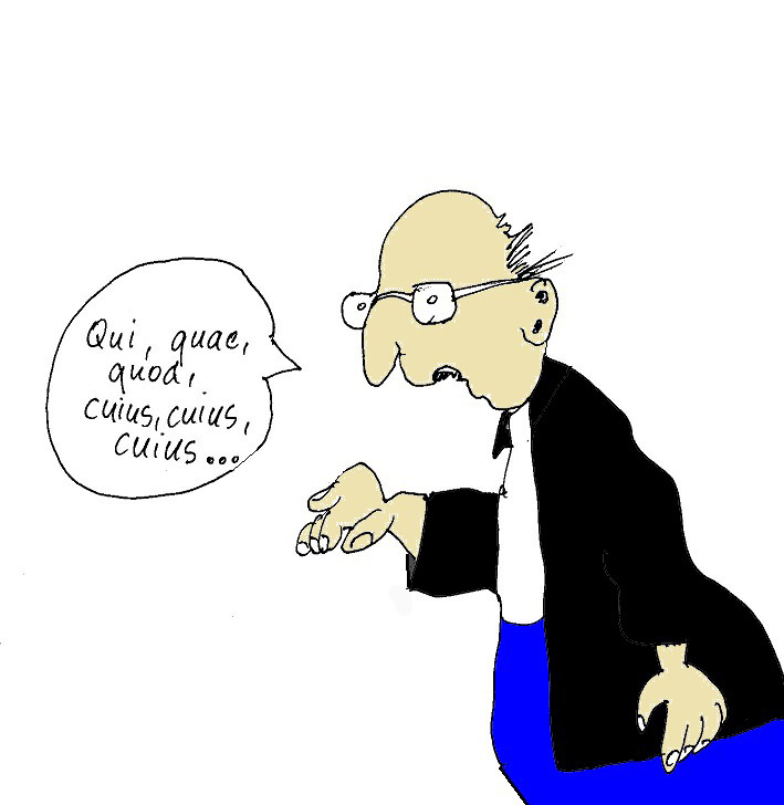 Cartoon: Qui, quae, quod 1