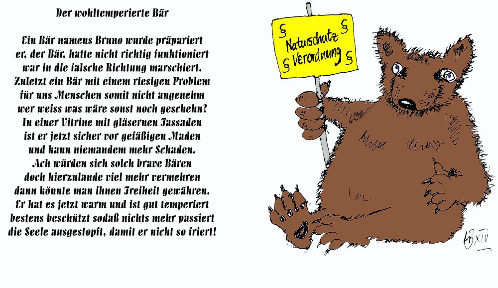 Cartoon: Der Umherstreif-Bär 1