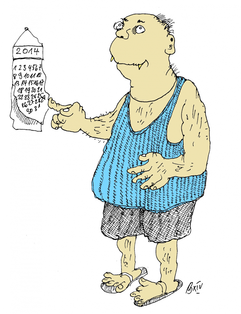 Cartoon: Willi's Freude 1