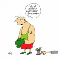 Wo ich hinhaue...