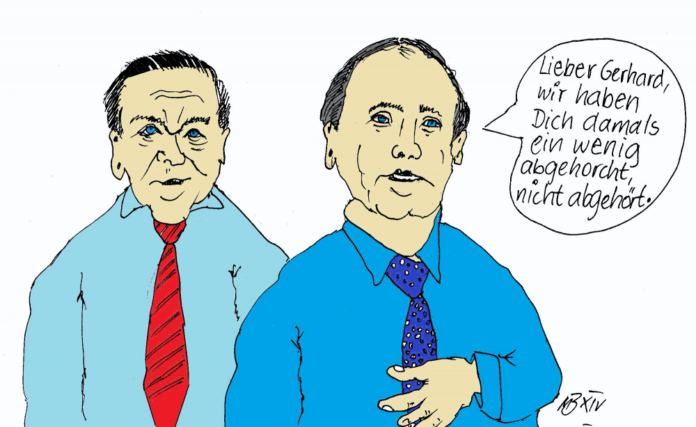 Cartoon: Neulich bei Gazprom 1