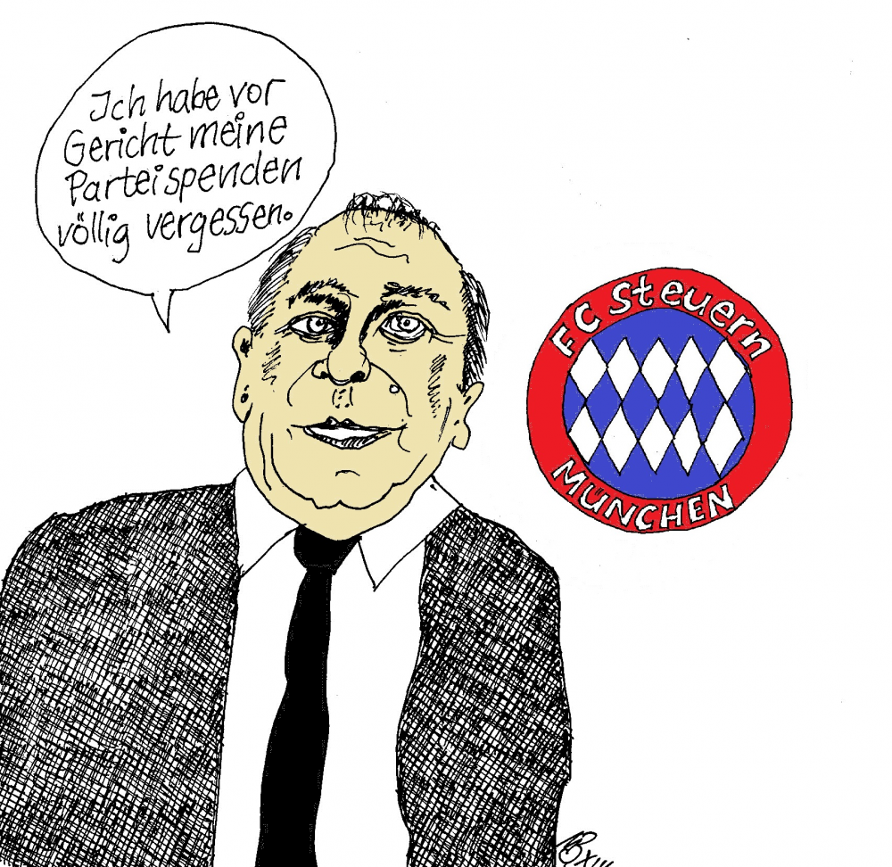 Cartoon: FC Steuern München 1