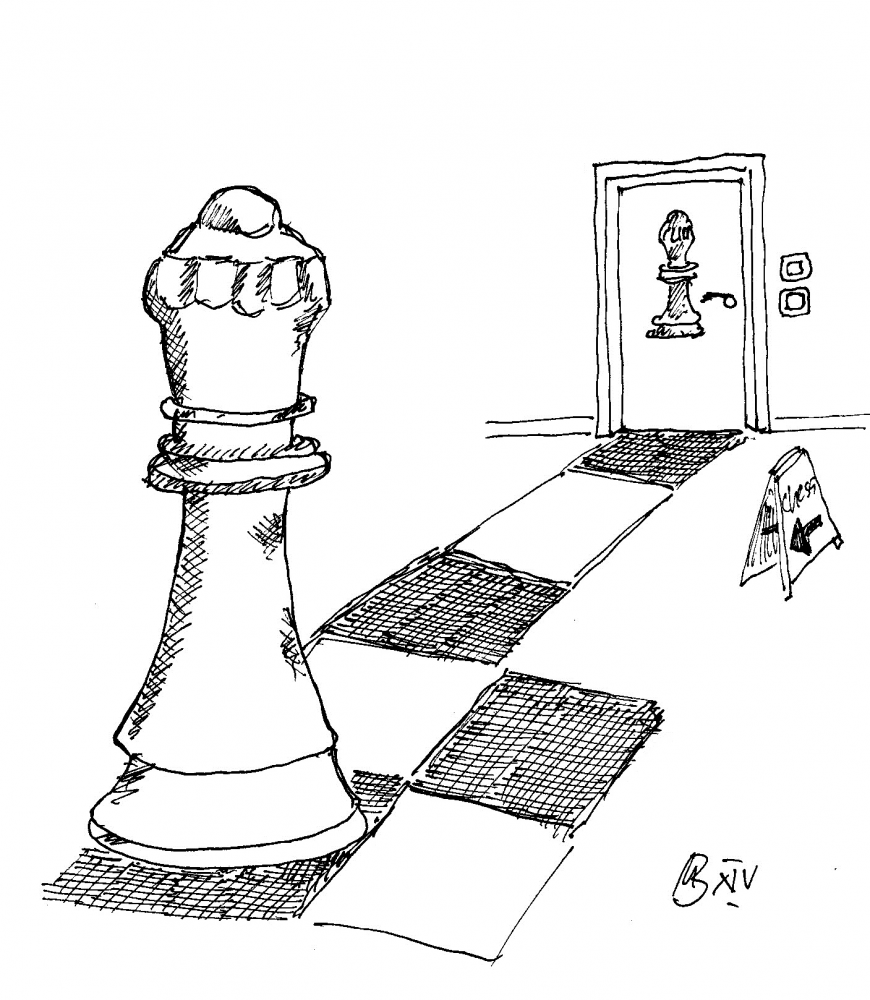 Cartoon: Damen-Pause 1