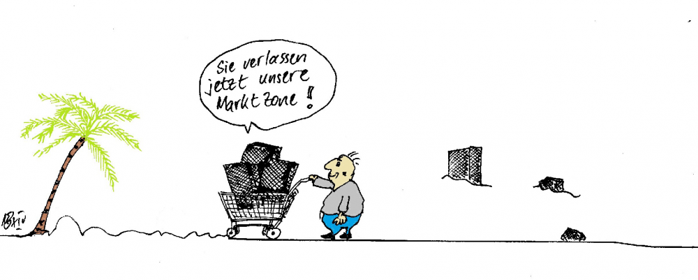 Cartoon: MarktZone 1