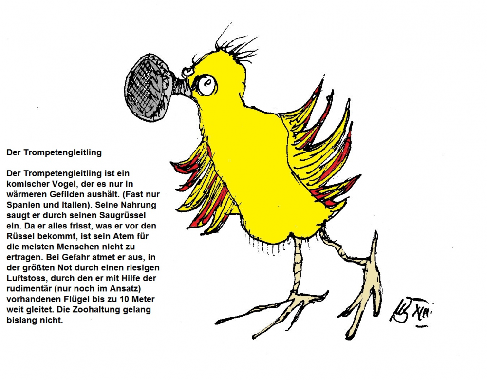 Cartoon: Selten Tierarten Chpt. V 1