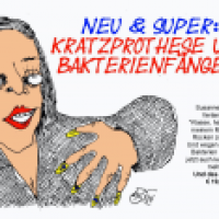 Kratzprothese & Bakterienfalle
