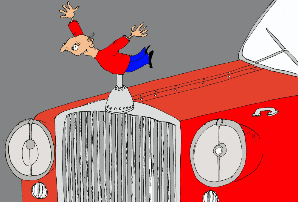 Cartoon: Kühlerfigur 1