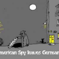 American Spy leaves Germany