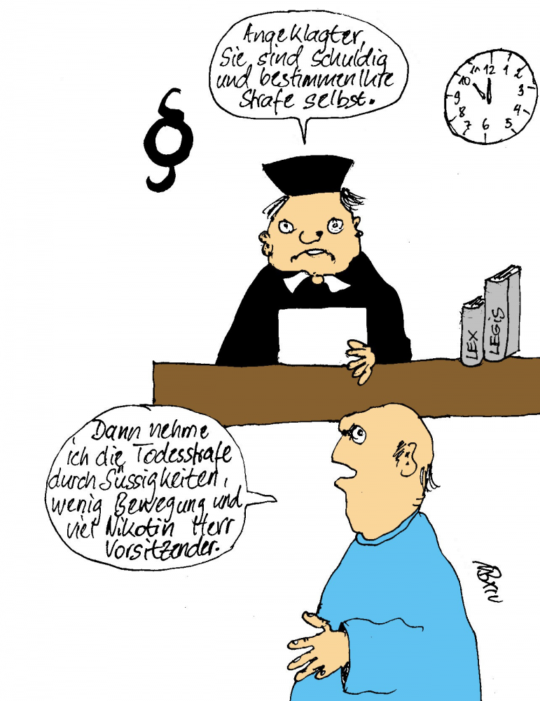Cartoon: Todesstrafe 1
