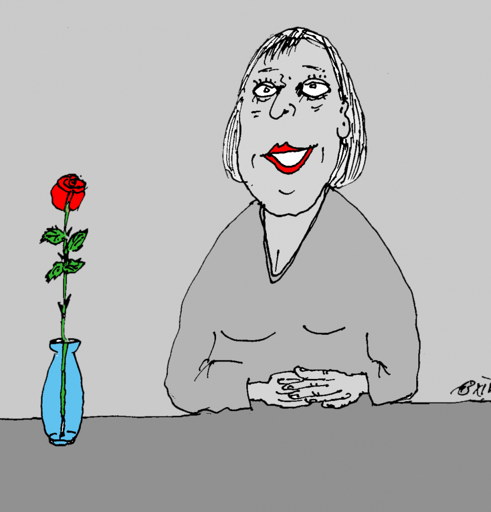 Cartoon: Angelikas Farbe 1
