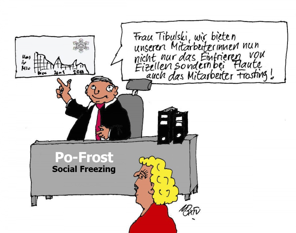 Cartoon: Social Freezing 1