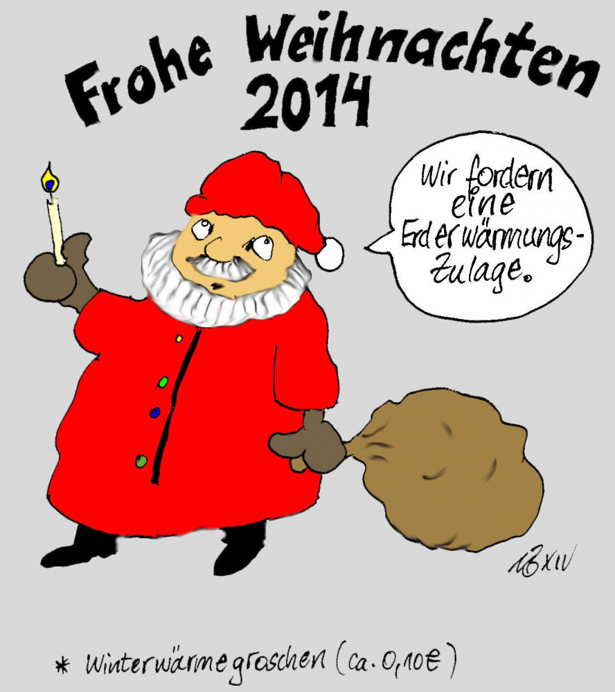 Cartoon: Weihnachten 2014 1