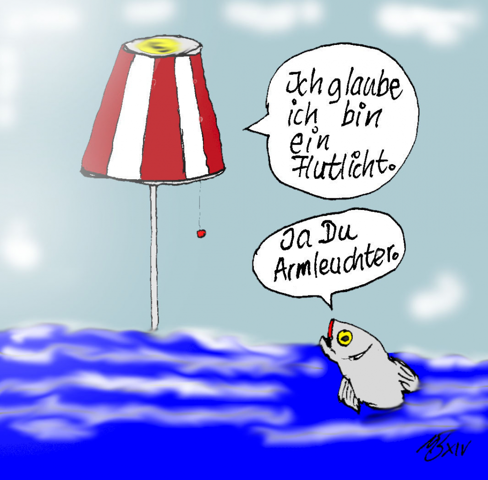 Cartoon: Flutlicht 1