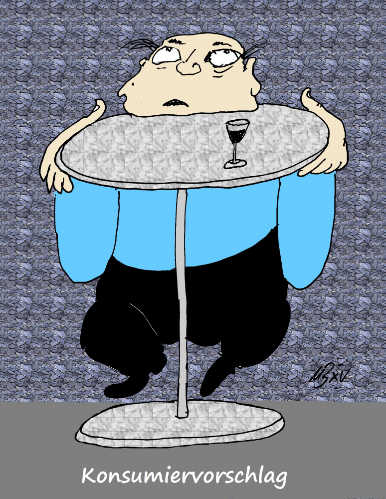 Cartoon: Konsumiervorschlag 1