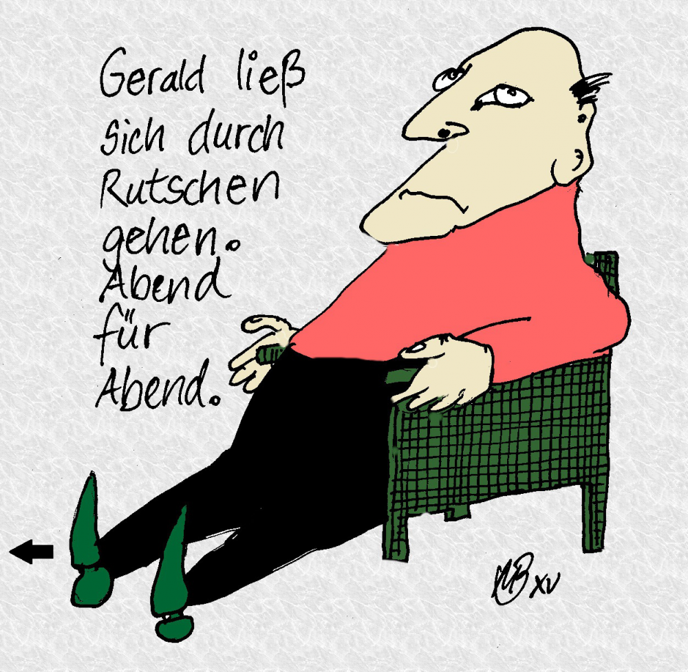 Cartoon: Gehen lassen 1