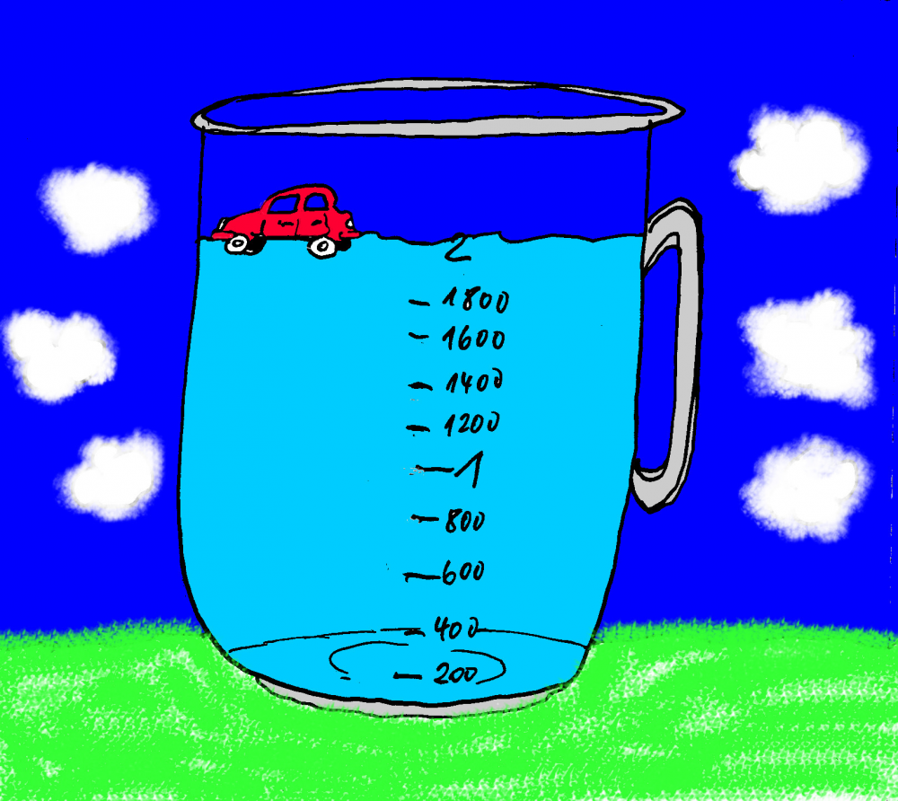 Comic: Das 0,2 Liter Auto 1