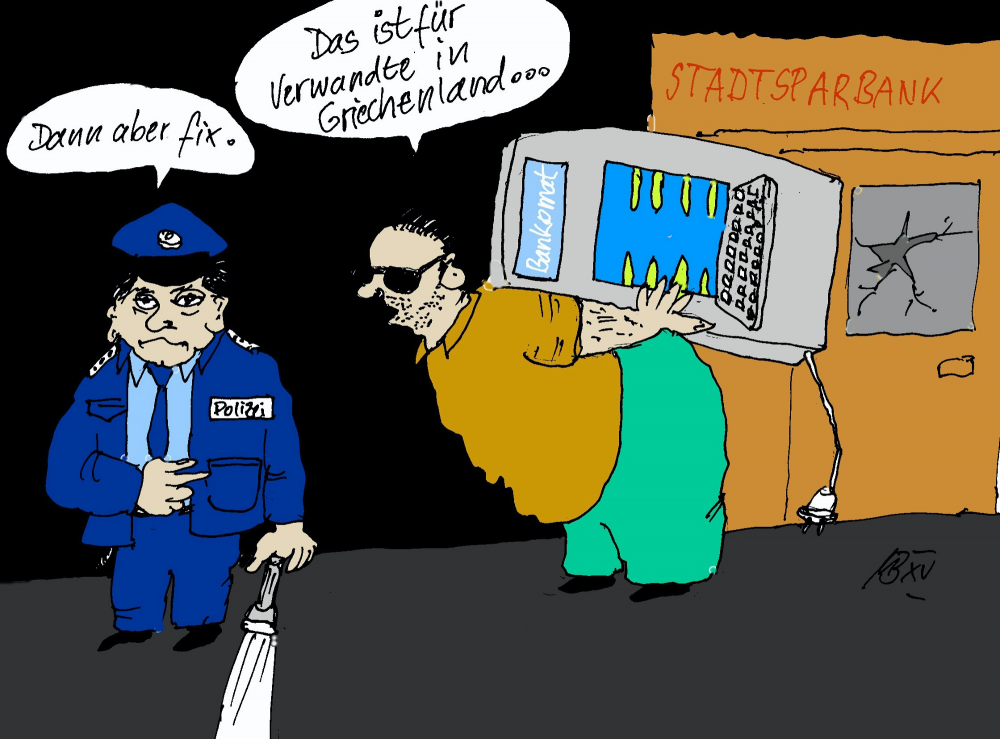 Cartoon: Bankomat 1