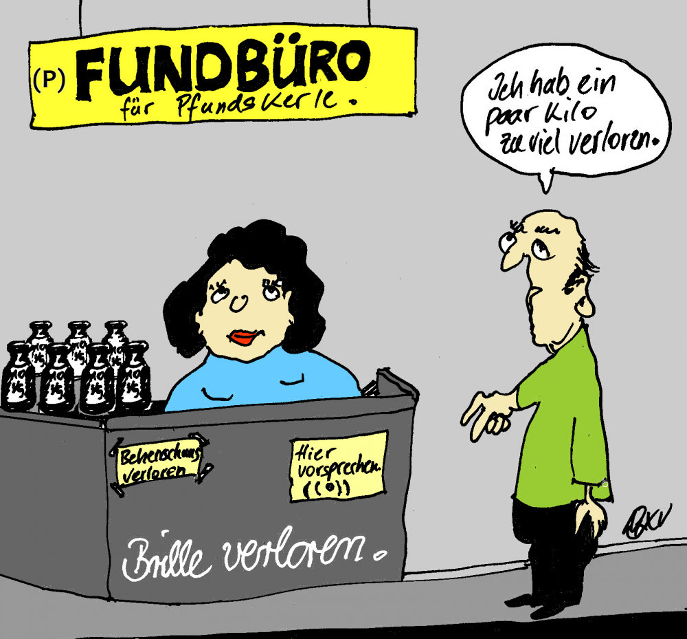 Cartoon: (P)fundbüro 1