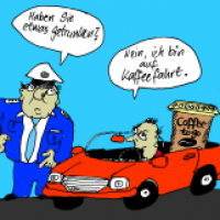 Etwas getrunken?